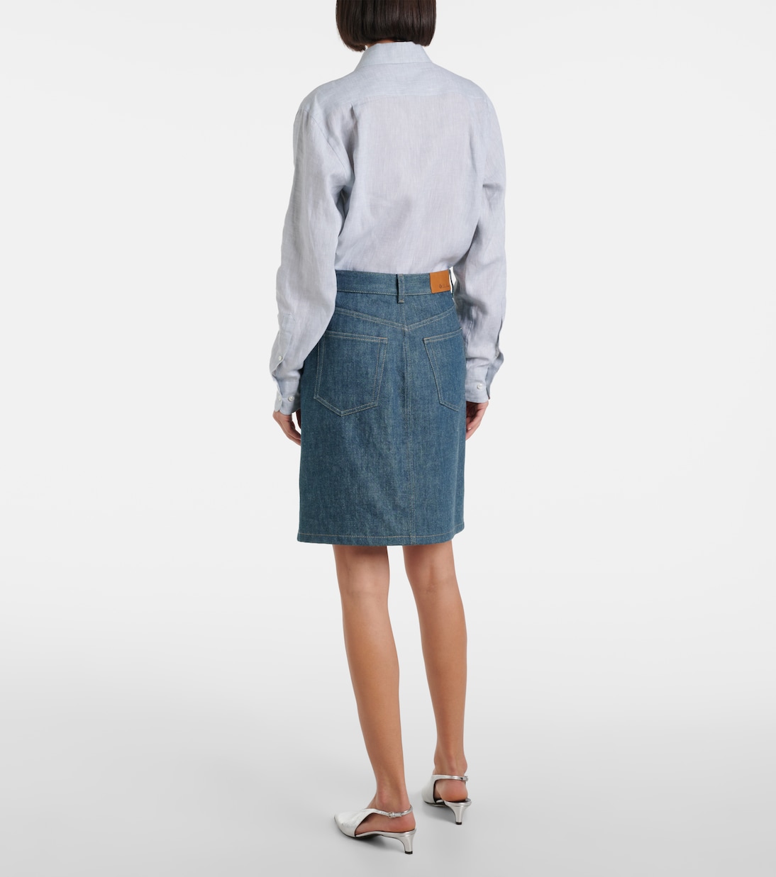Jupe Joanne en jean | Loro Piana