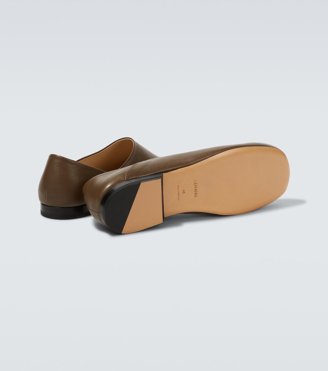 Mocassini Slippers in pelle | Lemaire