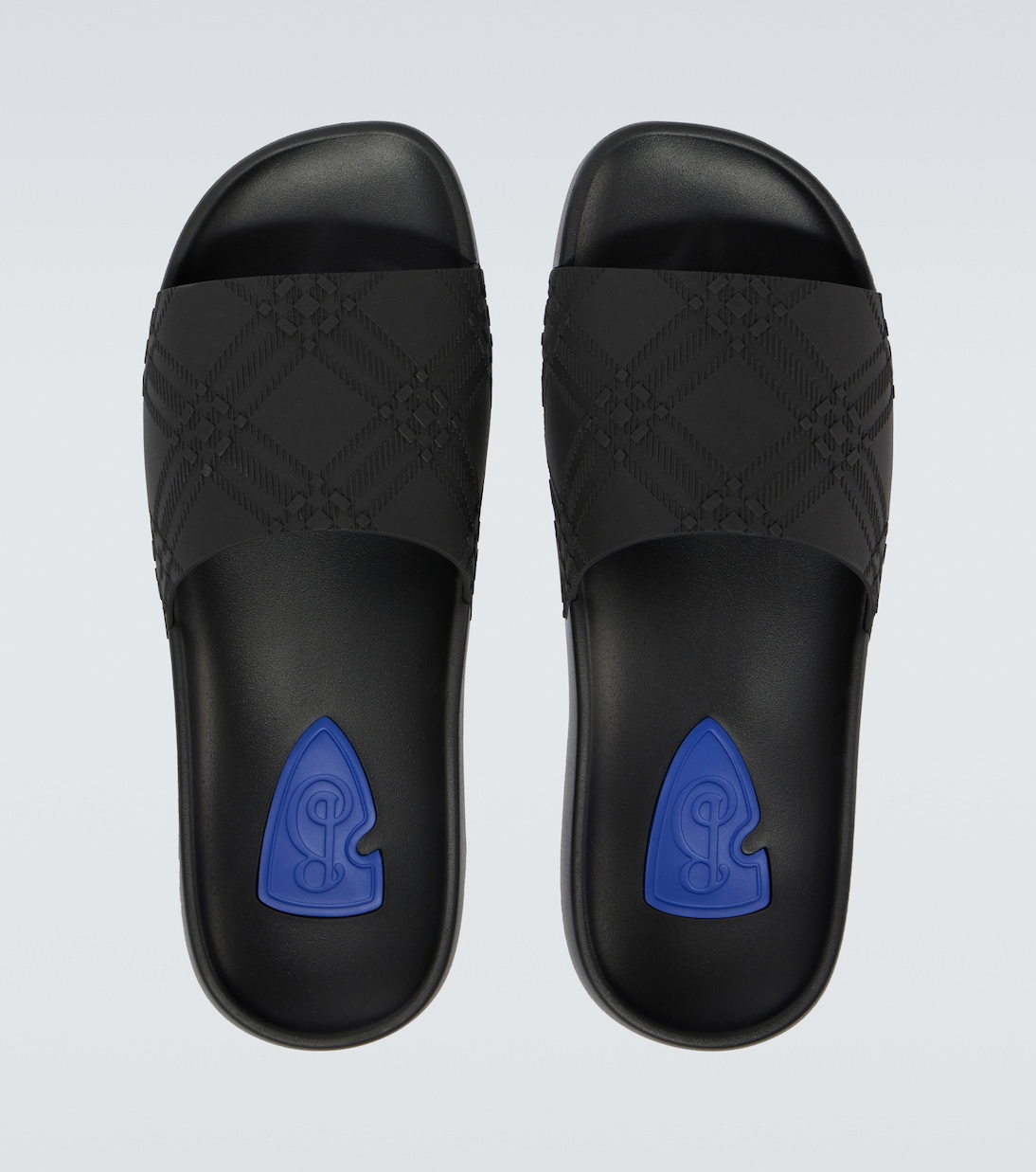 Burberry Check embossed slides  | Burberry