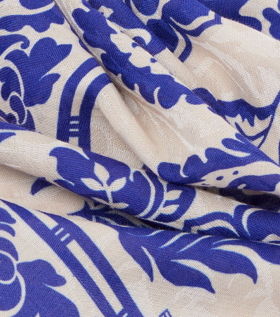 Sciarpa in misto cotone con stampa | Etro