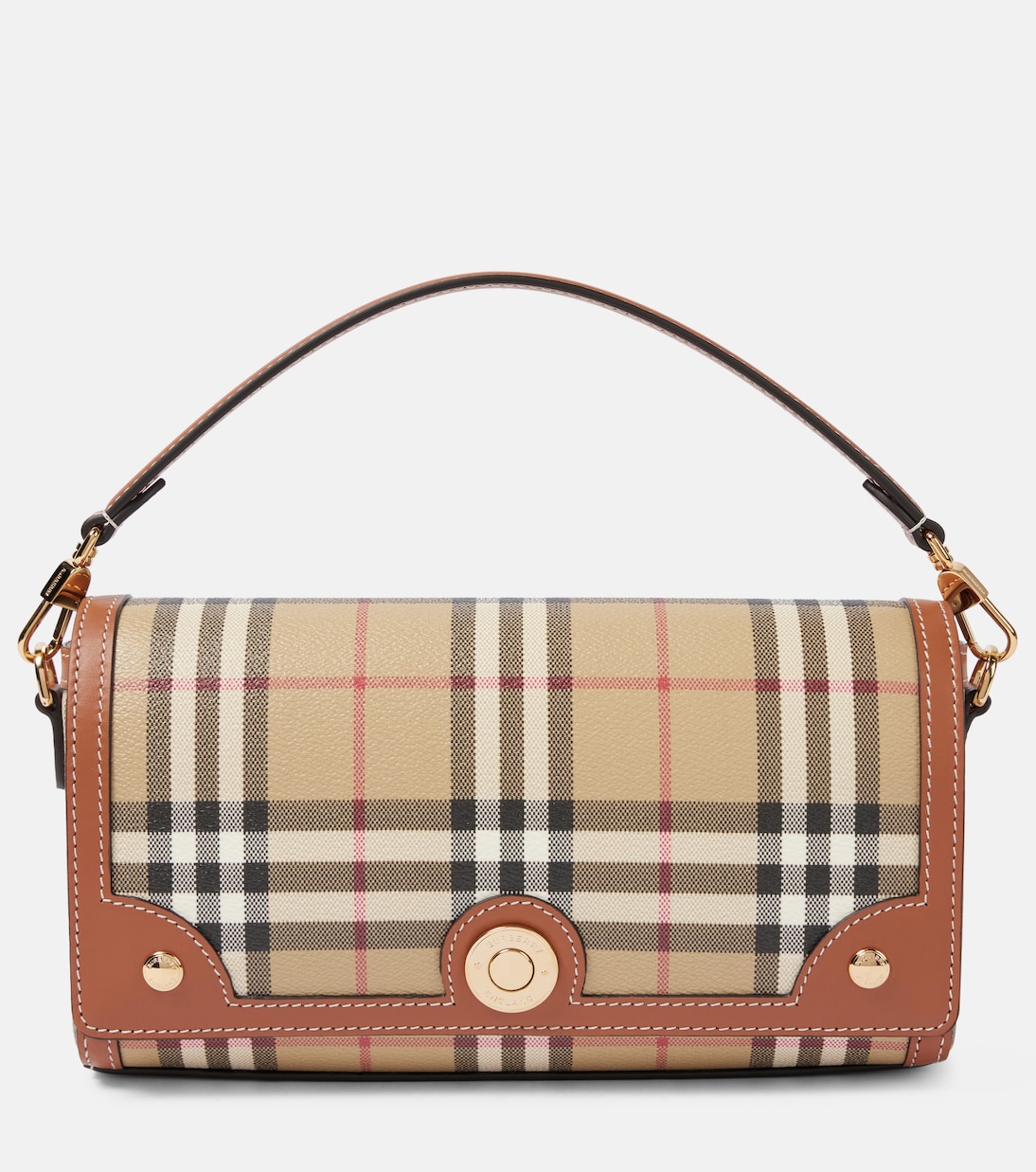 Schultertasche Note Burberry Check Small | Burberry