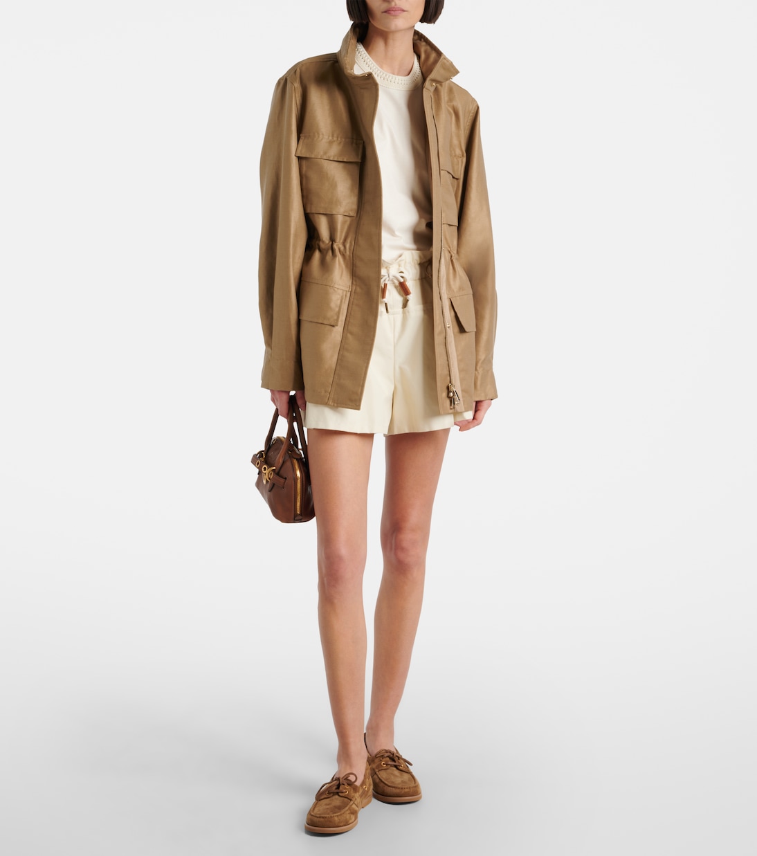 Giacca Agax in lino e cotone | Moncler