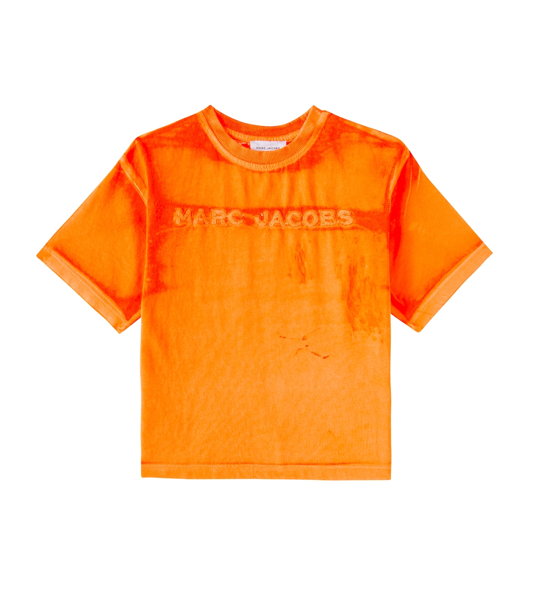 Camiseta de jersey de algodón con logo | Marc Jacobs Kids