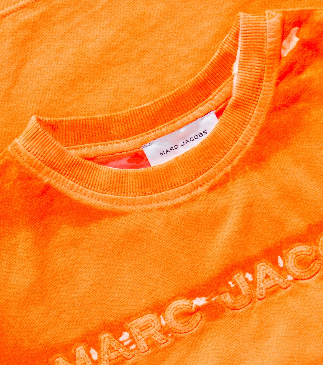 Camiseta de jersey de algodón con logo | Marc Jacobs Kids