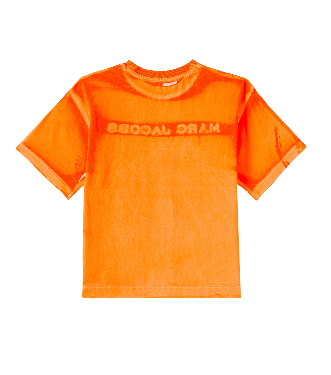 Camiseta de jersey de algodón con logo | Marc Jacobs Kids