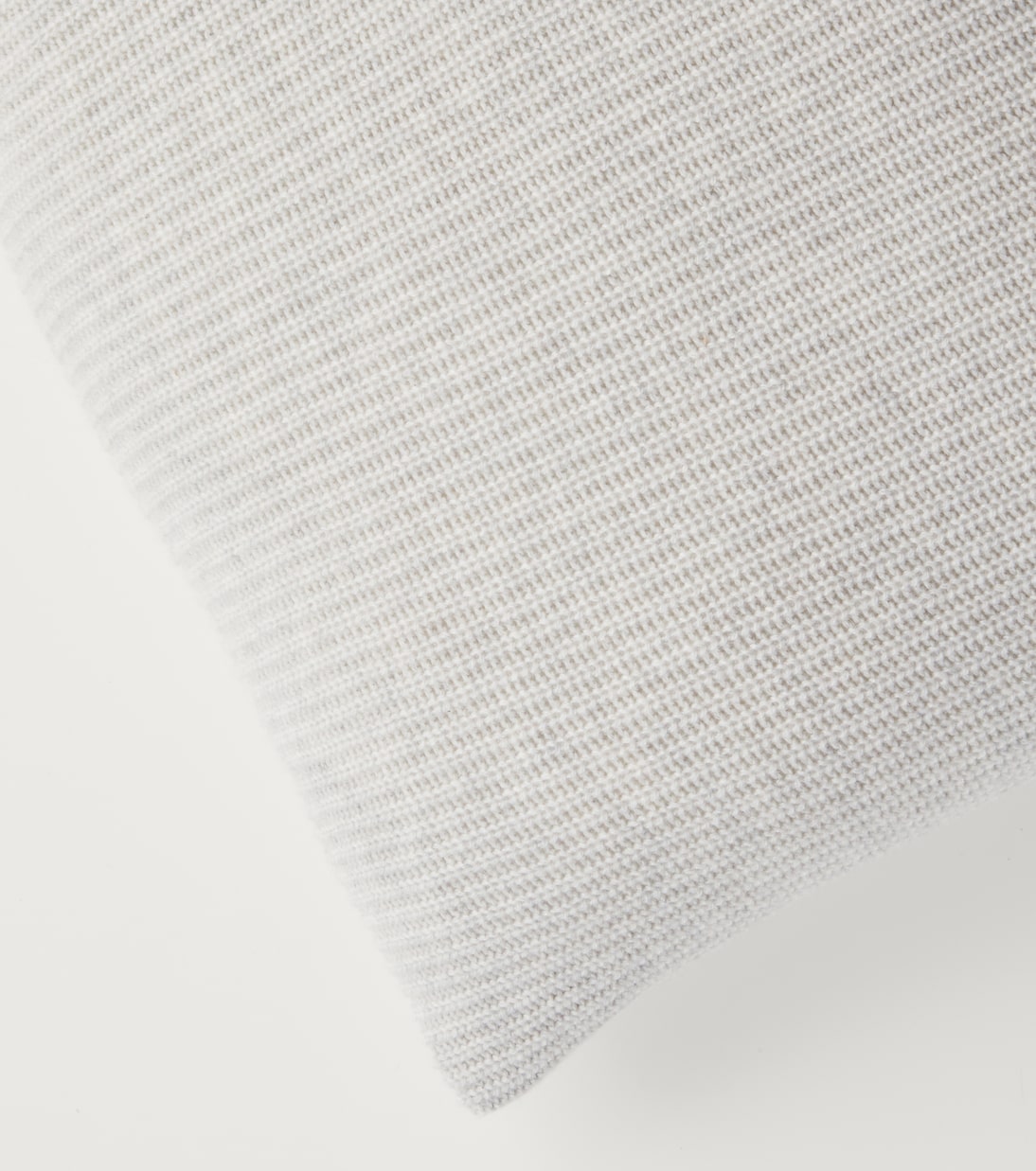 Cuscino in cashmere a coste | Brunello Cucinelli
