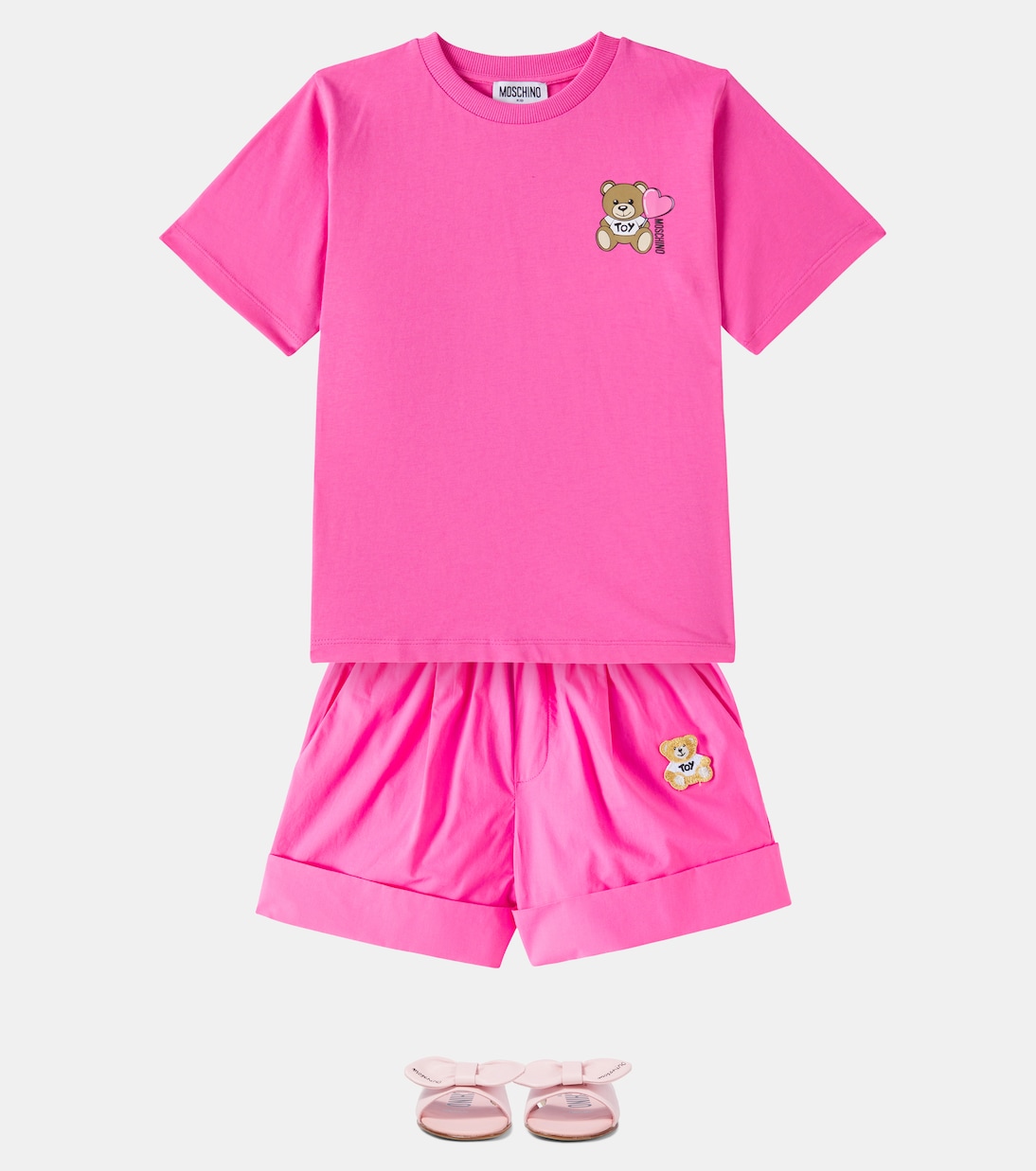 Camiseta Teddy Bear en jersey de algodón | Moschino Kids