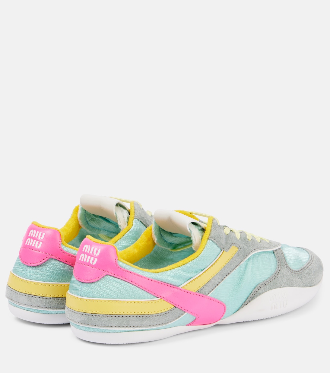 Sneakers Gymnasium con suede | Miu Miu