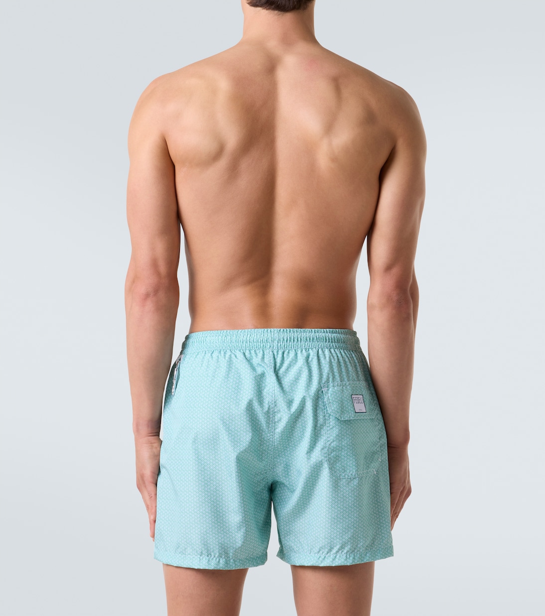 Short de bain Madeira imprimé | Fedeli
