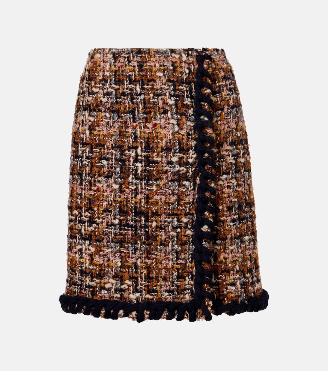 Wool-blend tweed miniskirt | Etro