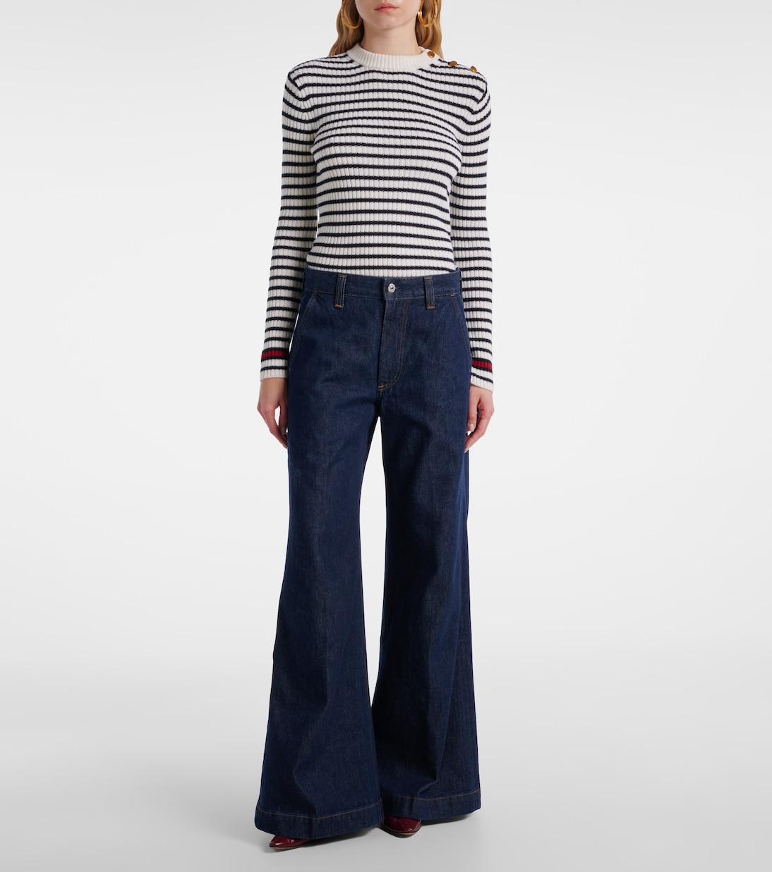 x Argent - Jeans a gamba larga Beverly | Citizens of Humanity