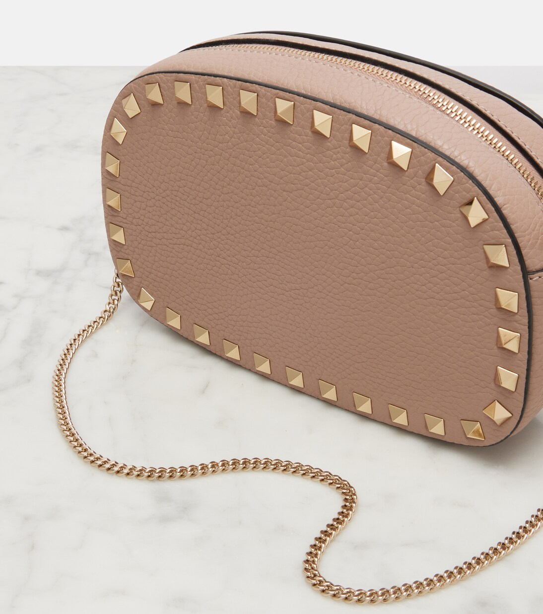 Borsa a spalla Rockstud Mini in pelle | Valentino Garavani