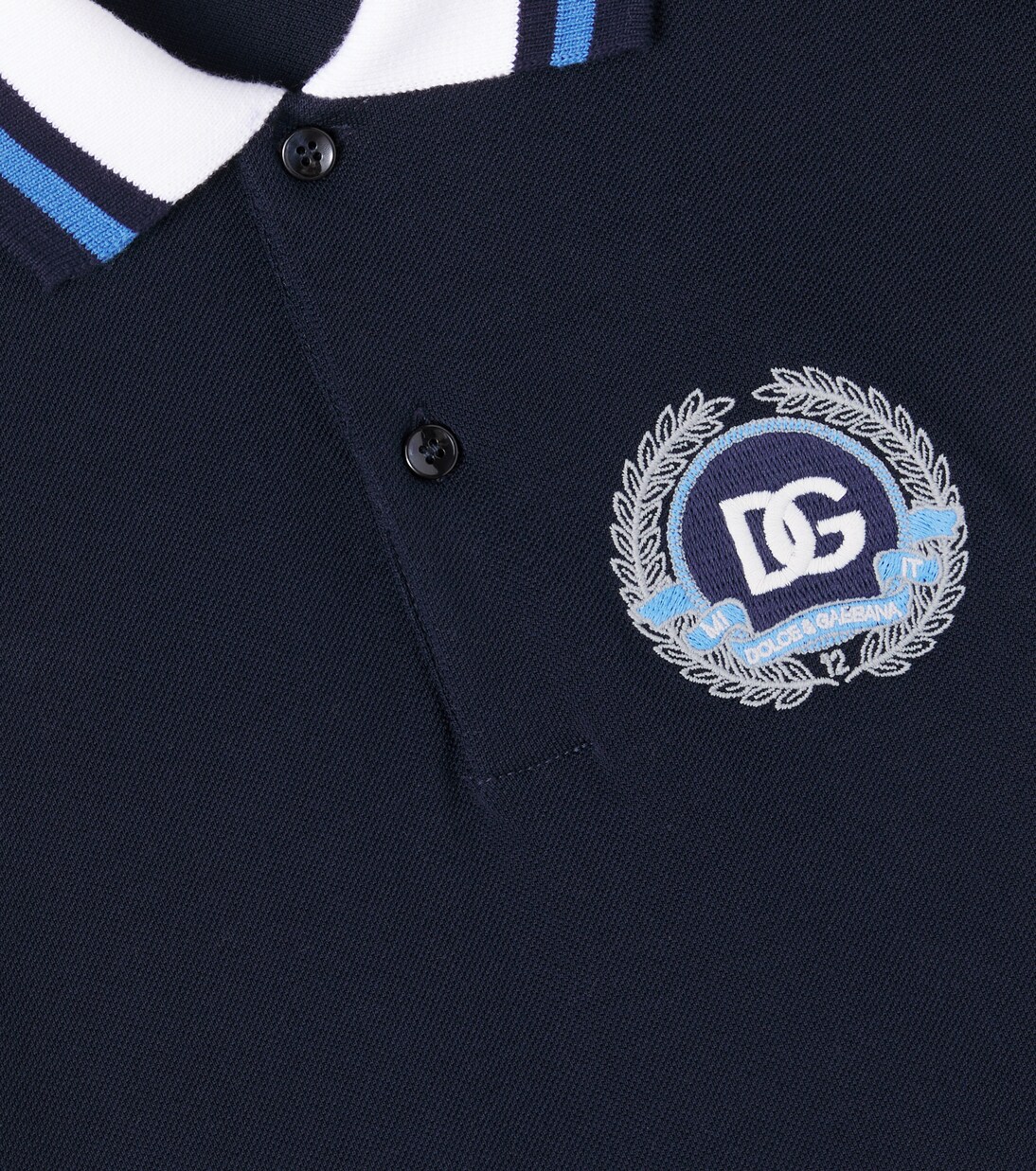 Polo en coton à logo | Dolce&Gabbana Kids