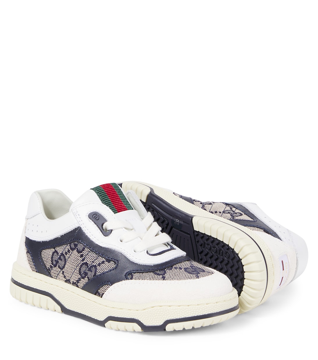 Sneakers GG aus Canvas mit Leder | Gucci Kids