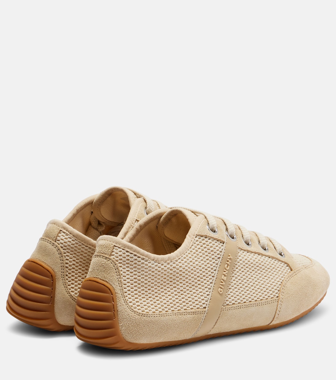 Suede-trimmed sneakers | Givenchy