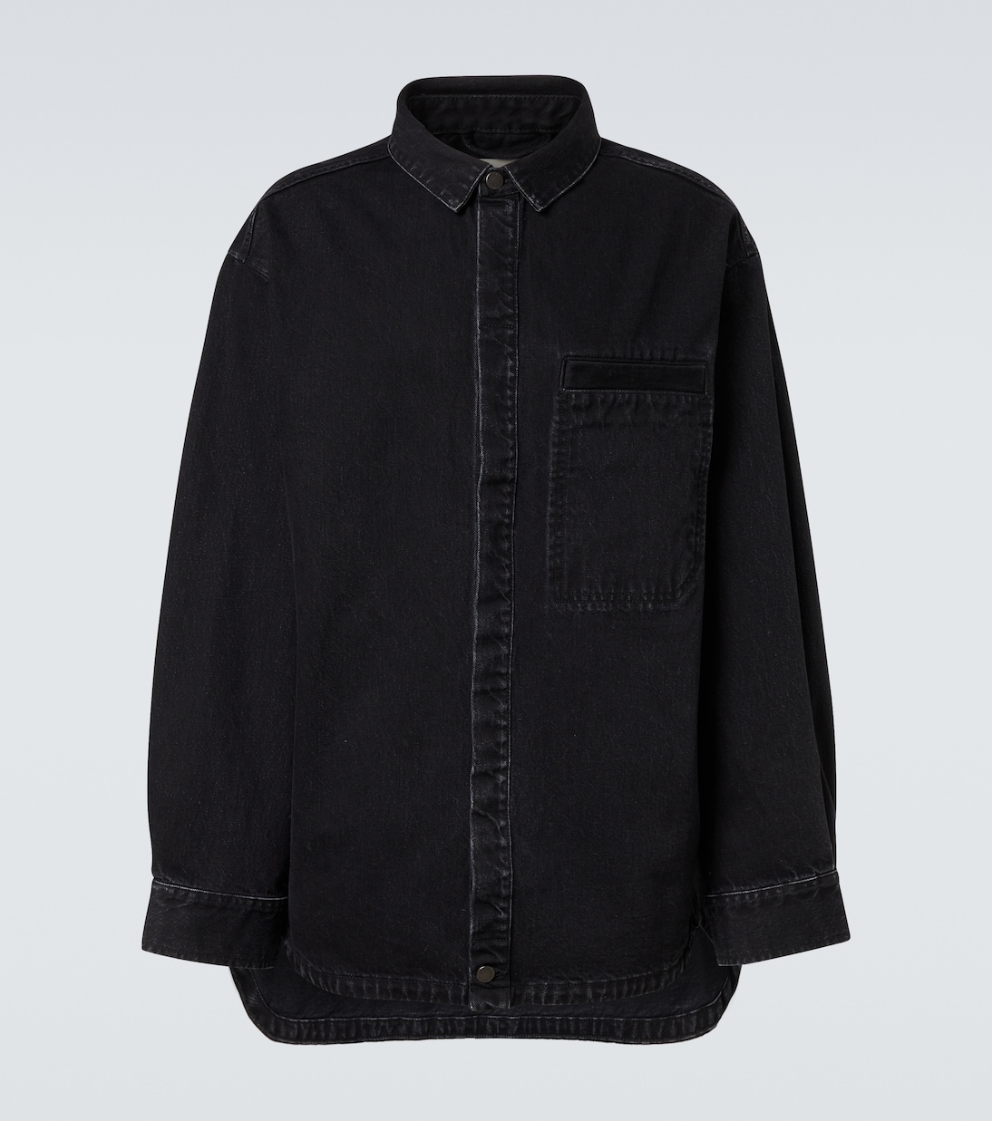 Oversized denim shirt | Entire Studios