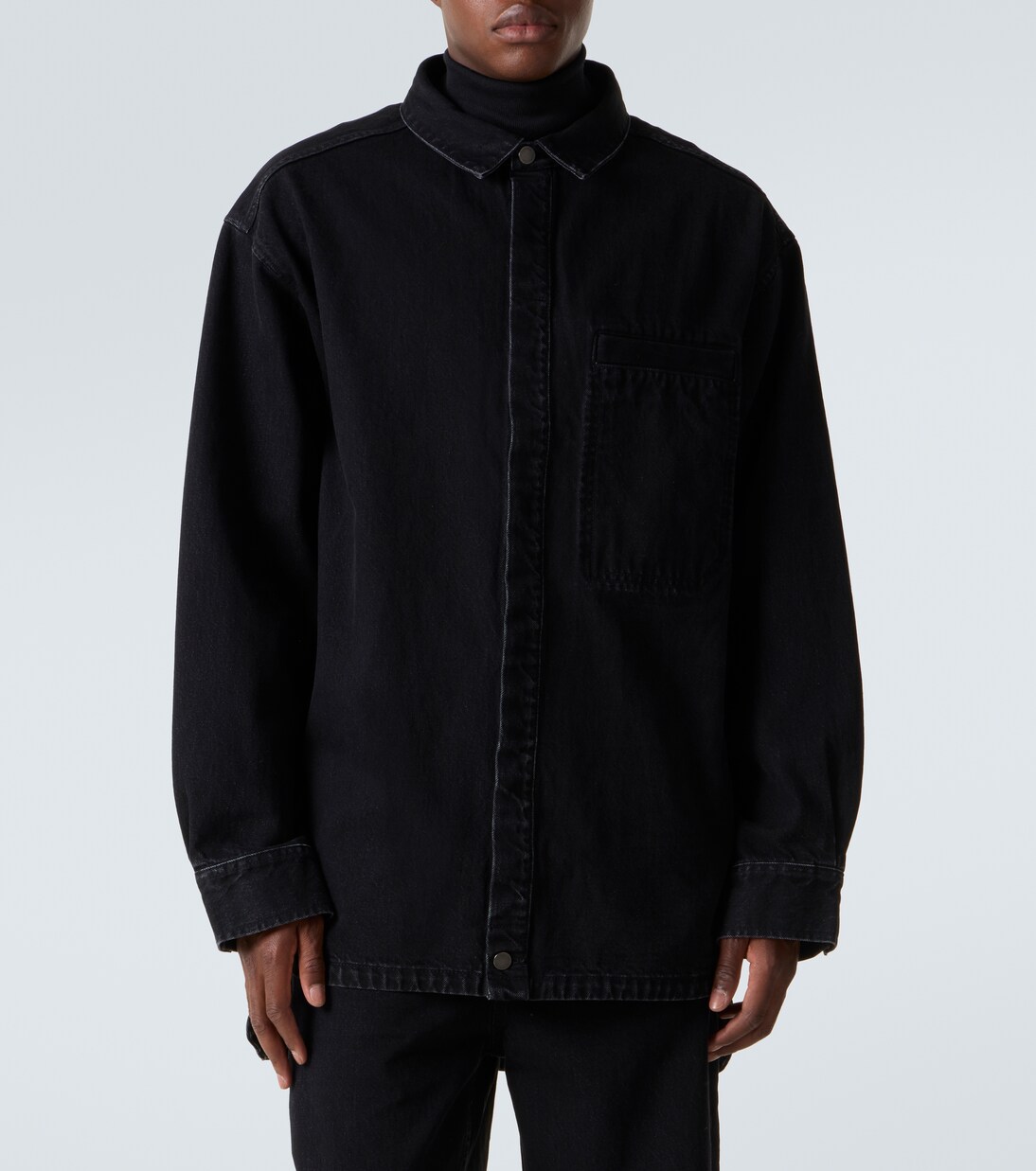 Oversized denim shirt | Entire Studios