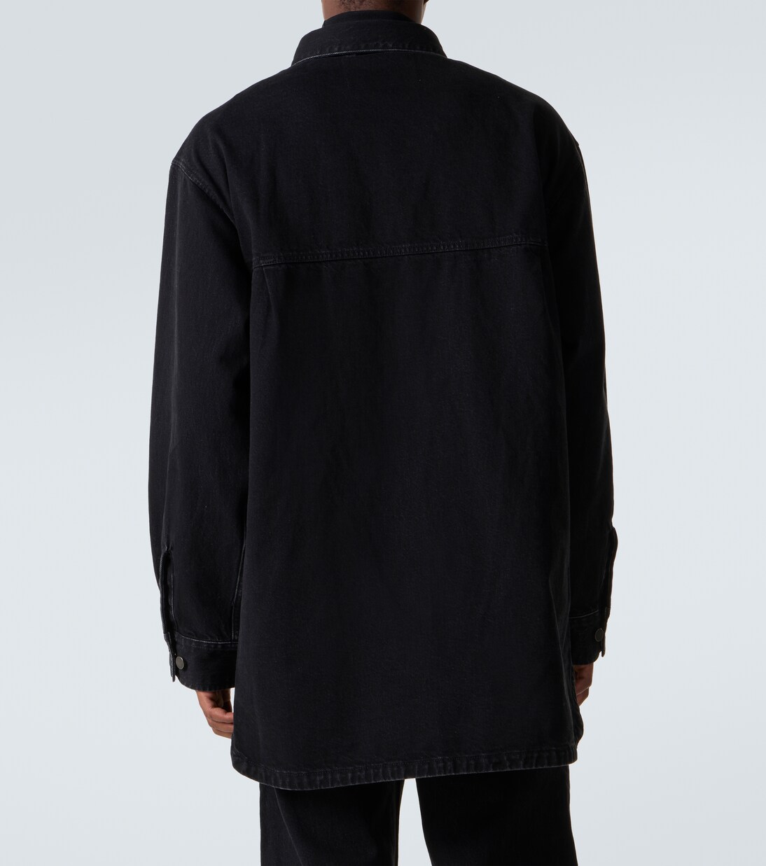 Oversized denim shirt | Entire Studios