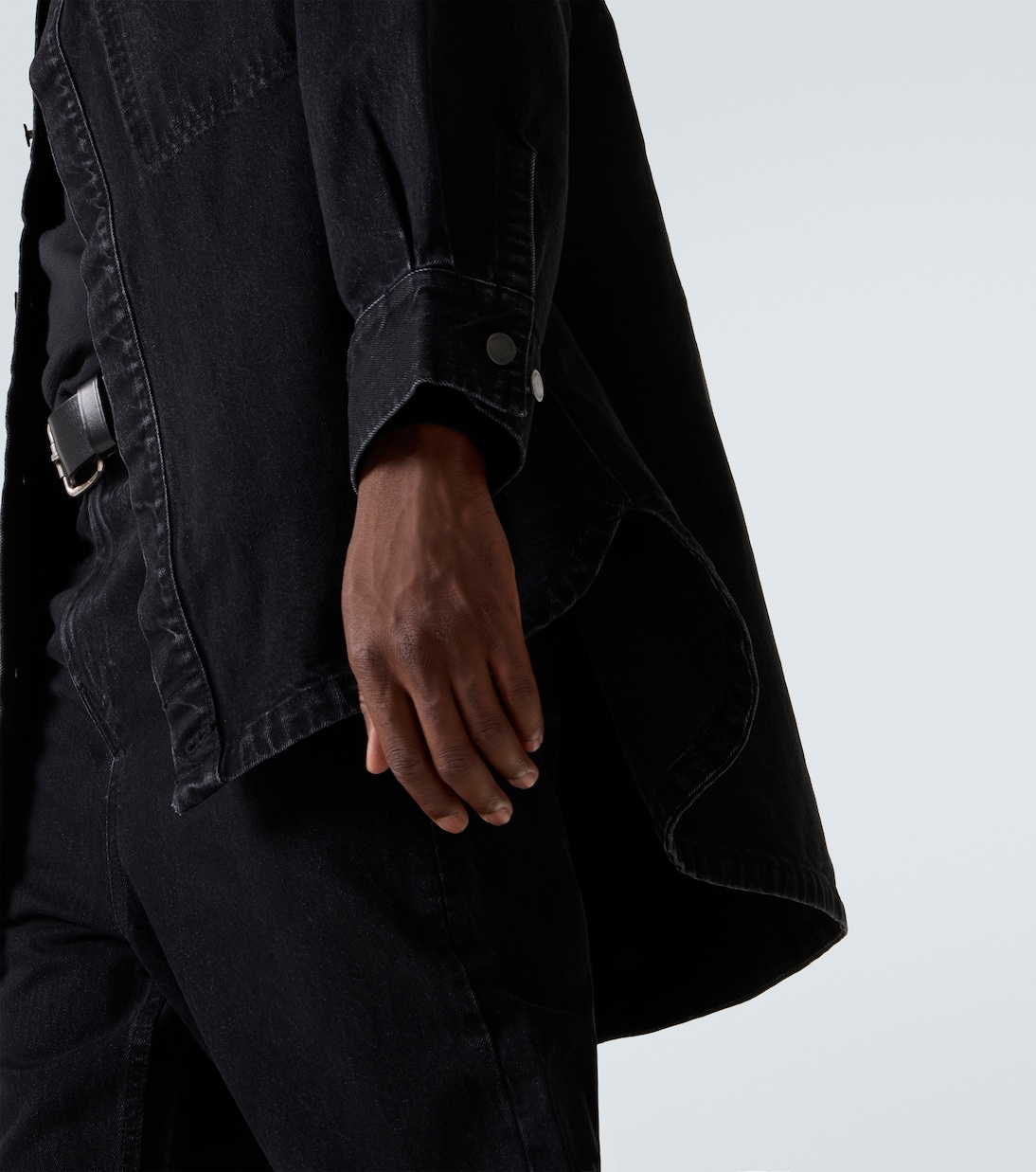 Oversized denim shirt | Entire Studios
