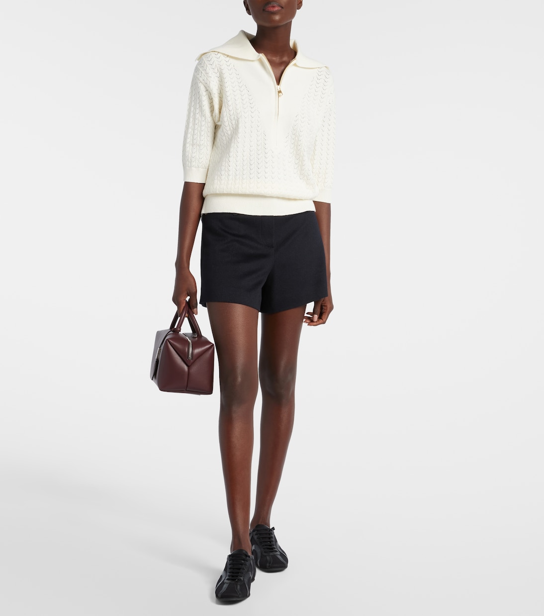 Arney open-knit half-zip sweater | Varley