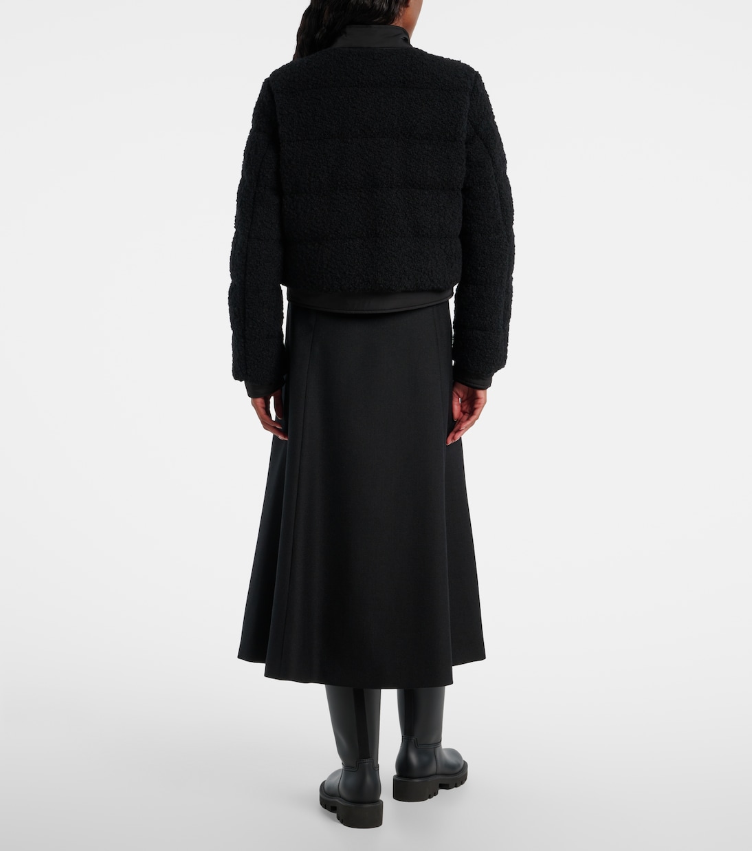 Daunenjacke Blandy aus Tweed | Moncler