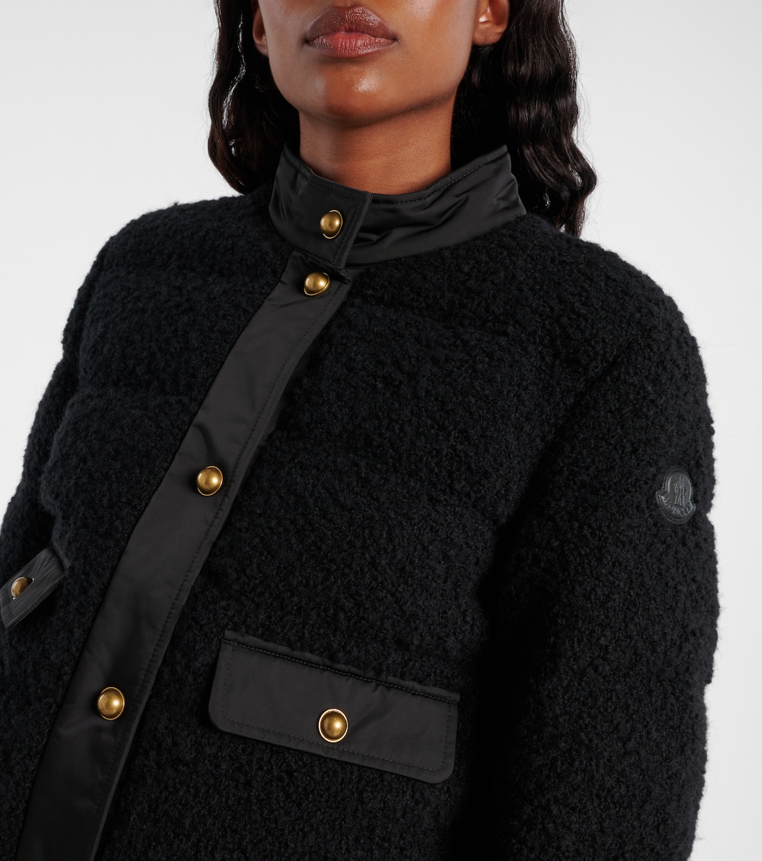 Daunenjacke Blandy aus Tweed | Moncler
