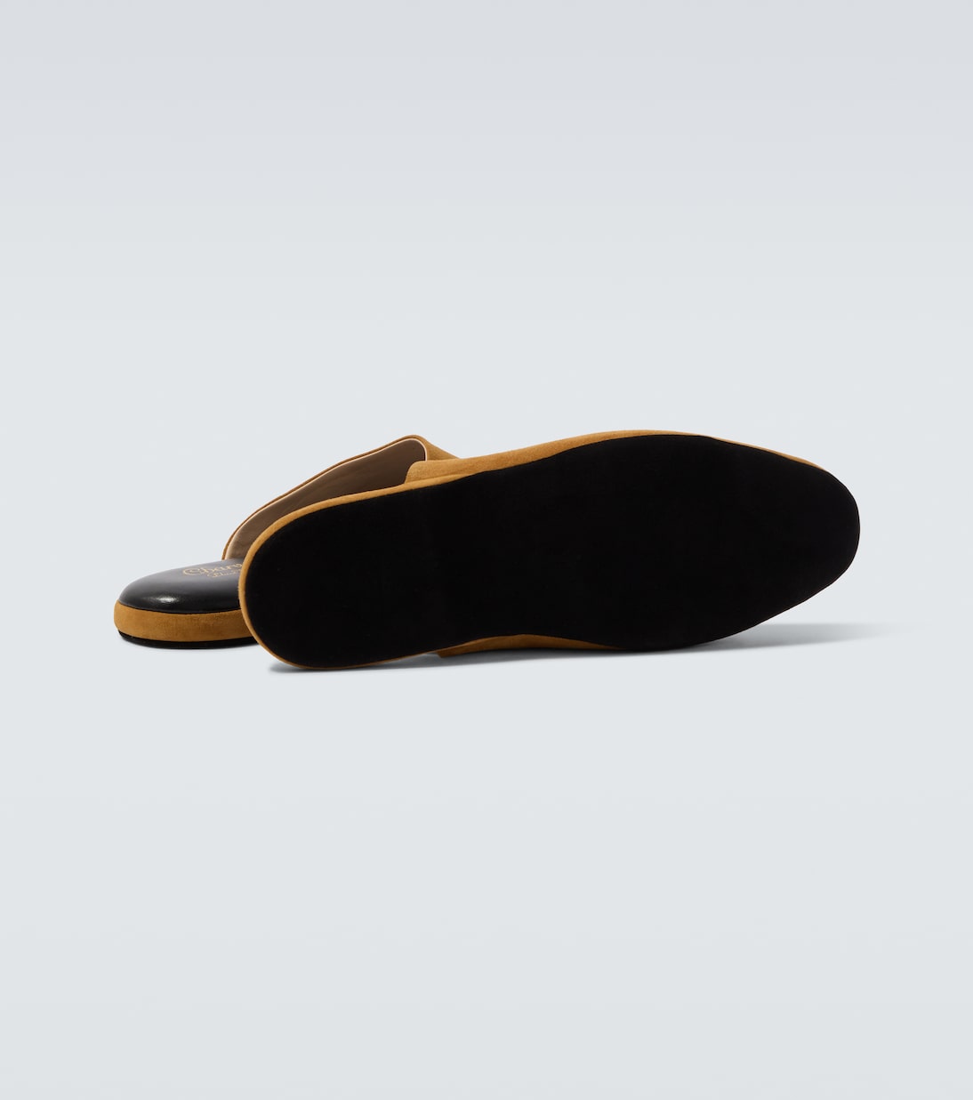 Leather-lined suede slippers | Charvet