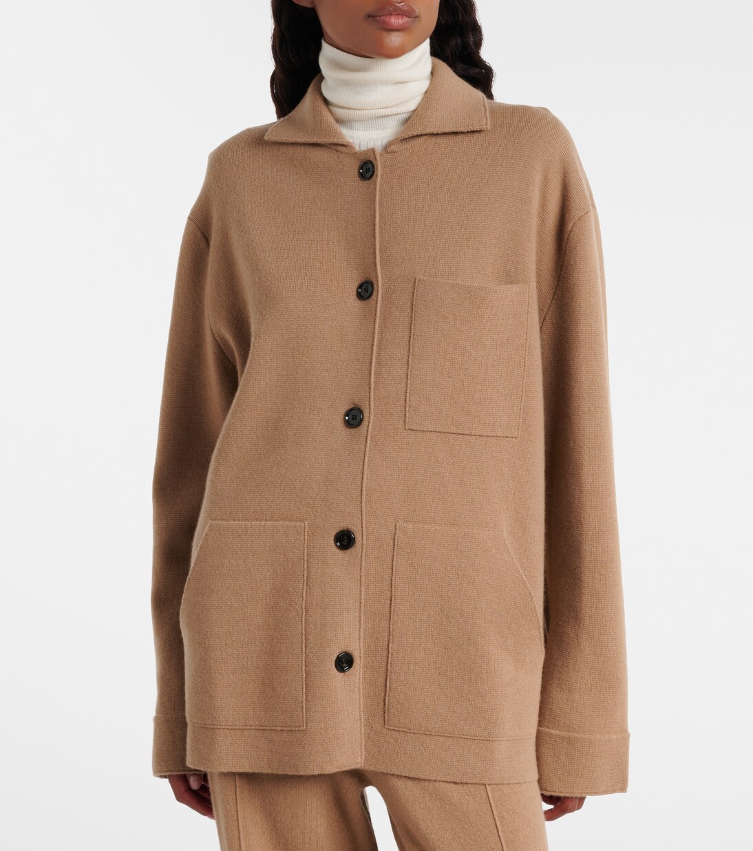 Wool and cashmere jacket | Jardin des Orangers