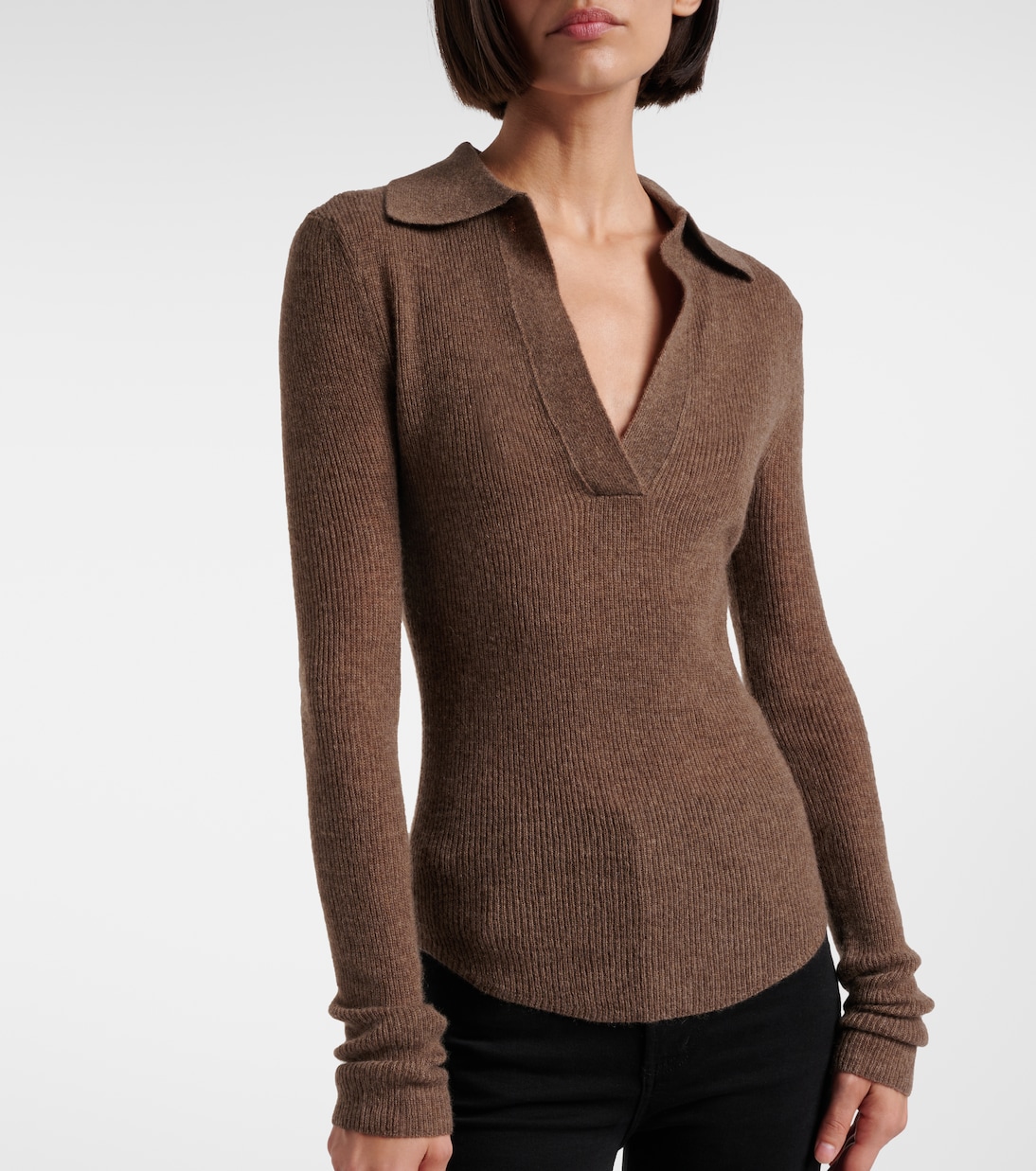 Simone wool and cashmere polo sweater | Citizens of Humanity
