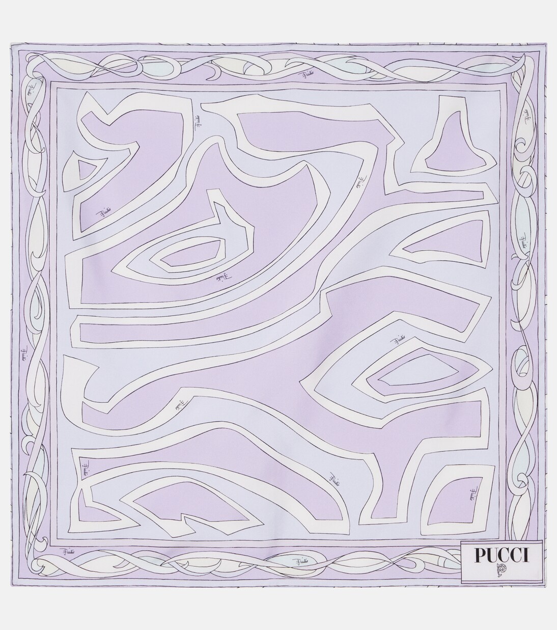 Orchidee silk scarf | Pucci