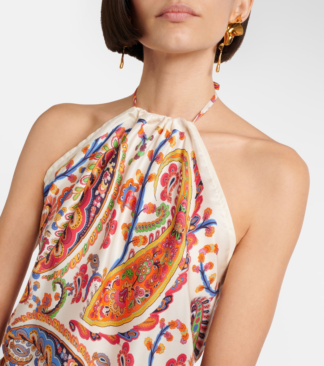 Bedrucktes Top aus Seide | Etro