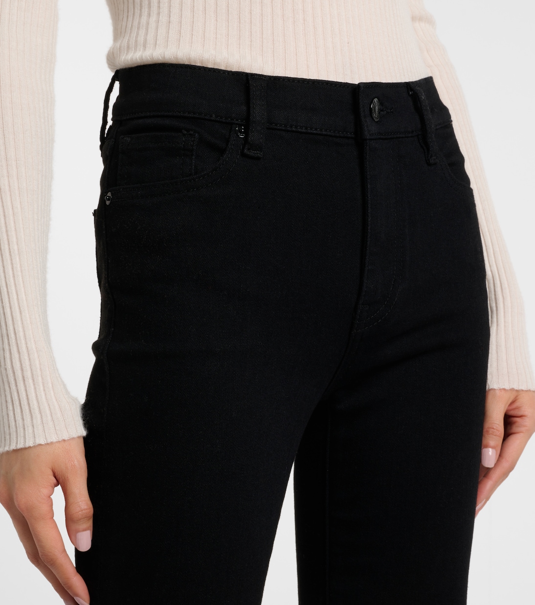 Icon mid-rise flared jeans | Frame