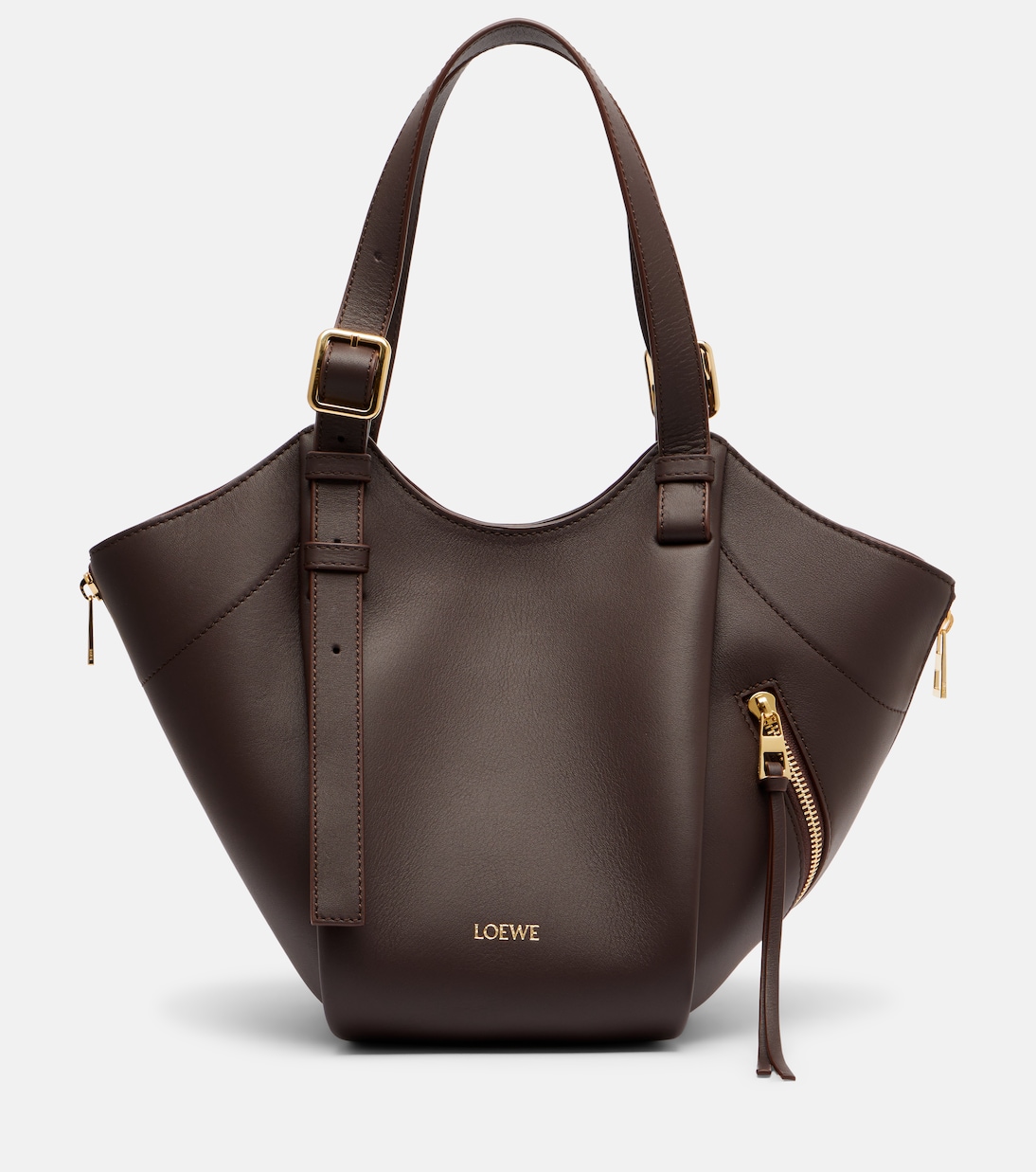 Hammock Flip Medium leather tote bag | Loewe