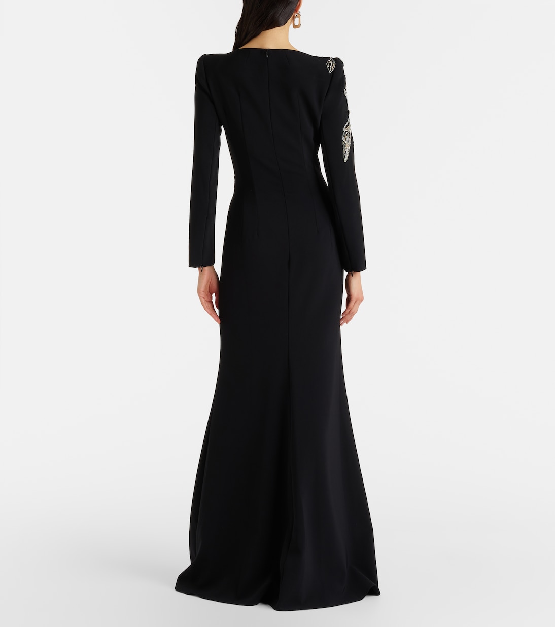 Slipper Orchid embellished gown | Jenny Packham