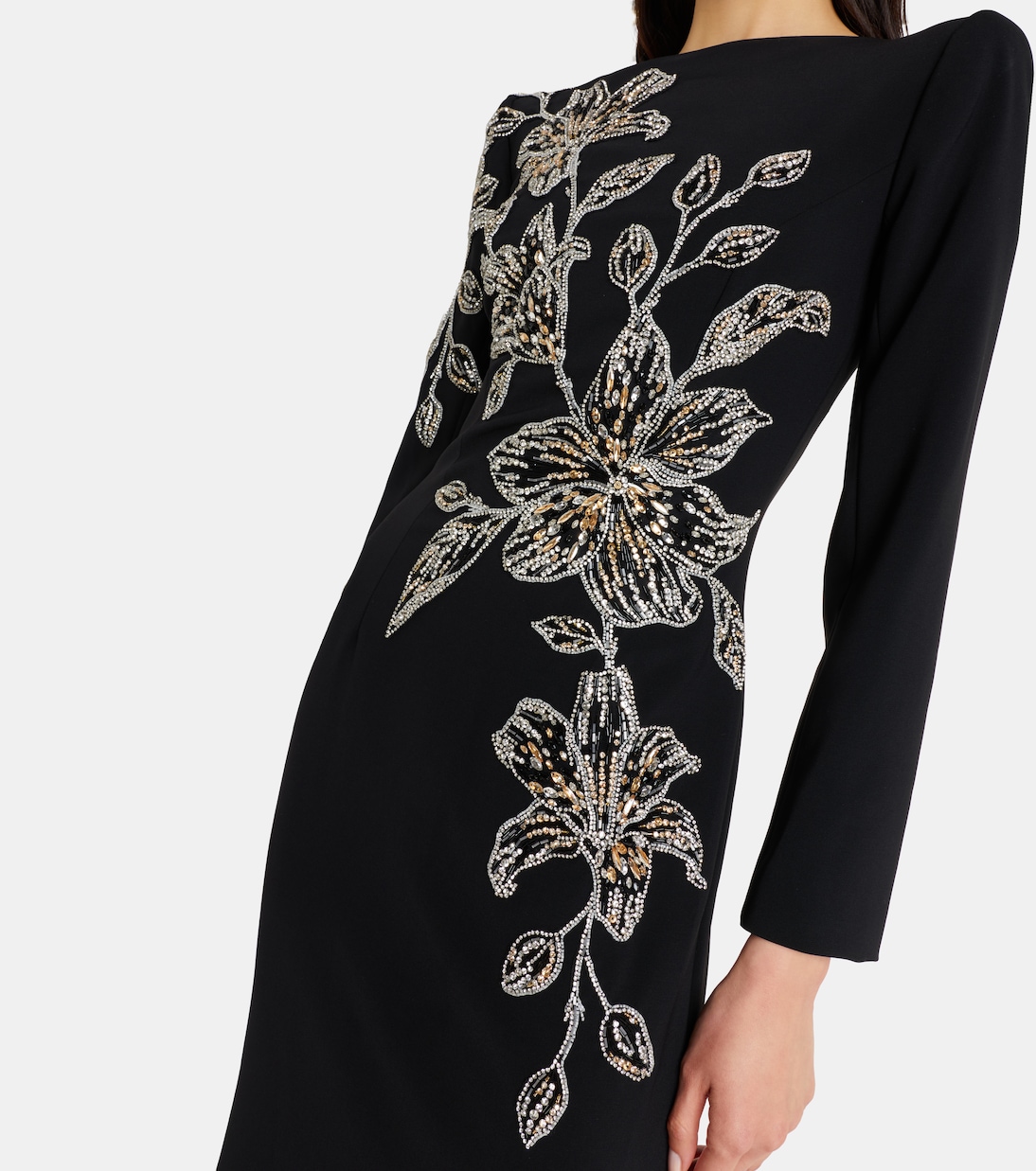 Slipper Orchid embellished gown | Jenny Packham