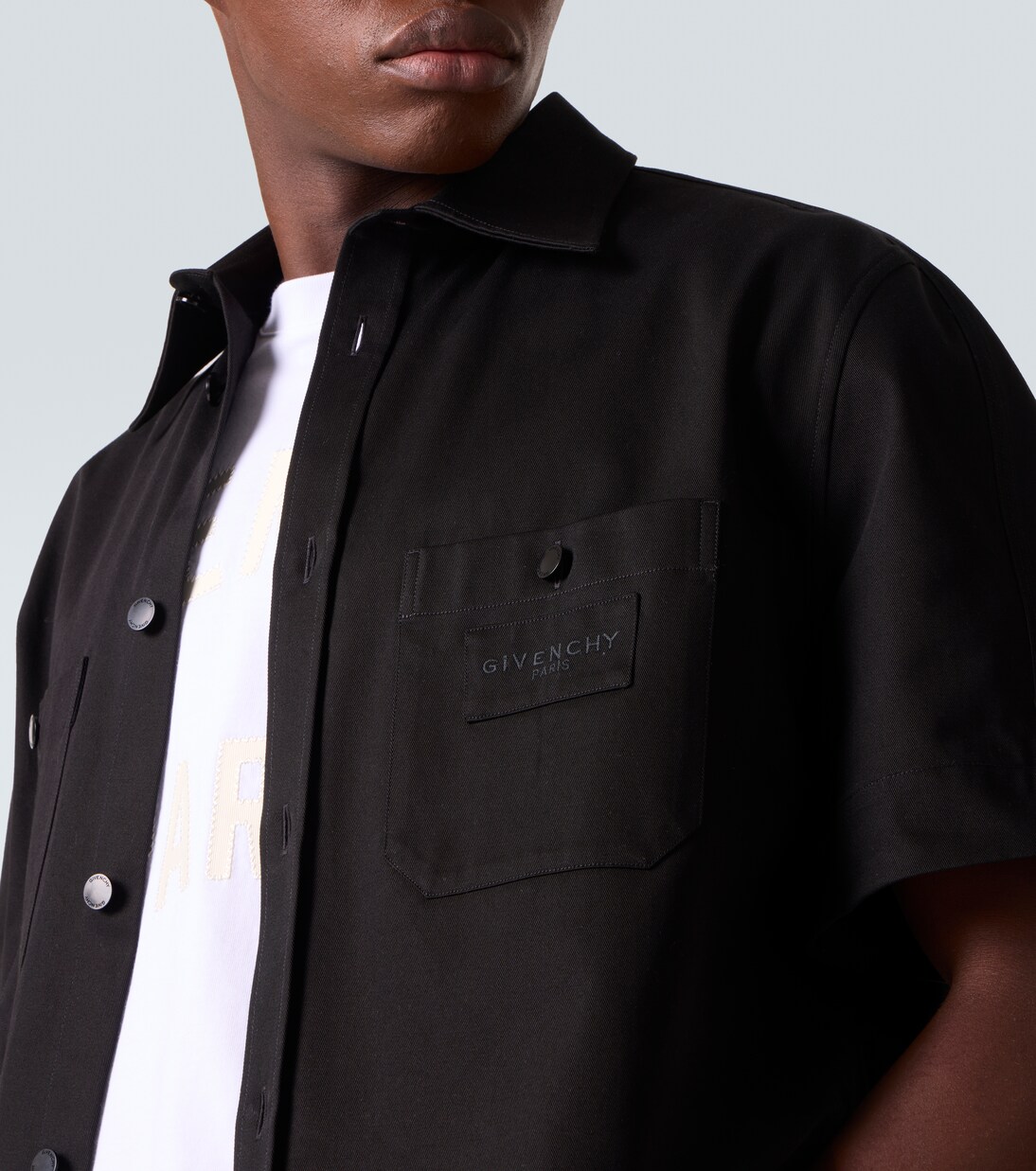 Cotton twill bowling shirt | Givenchy