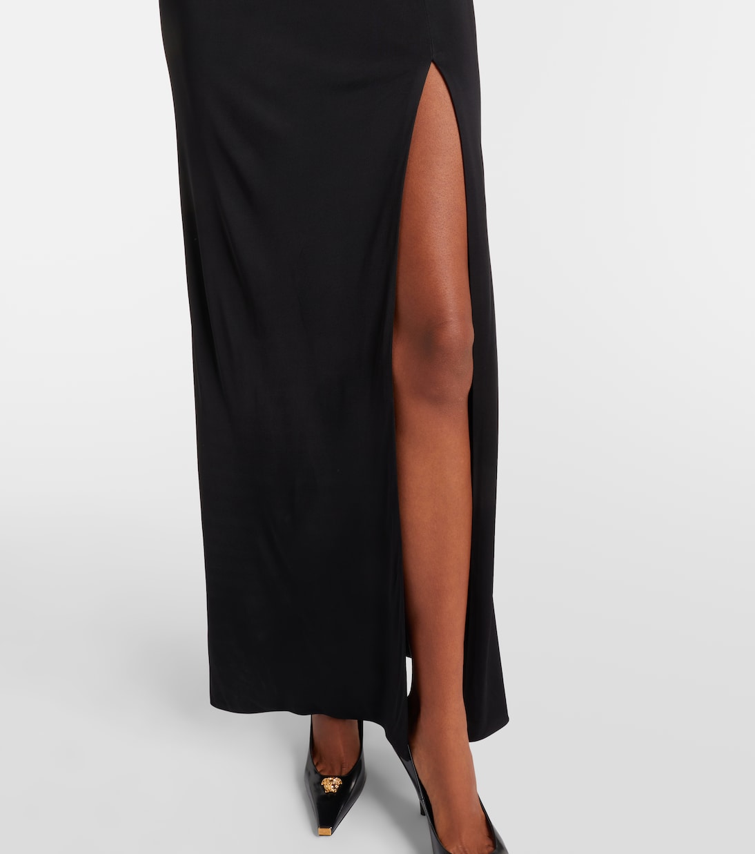 Verzierte Robe aus Jersey | Versace