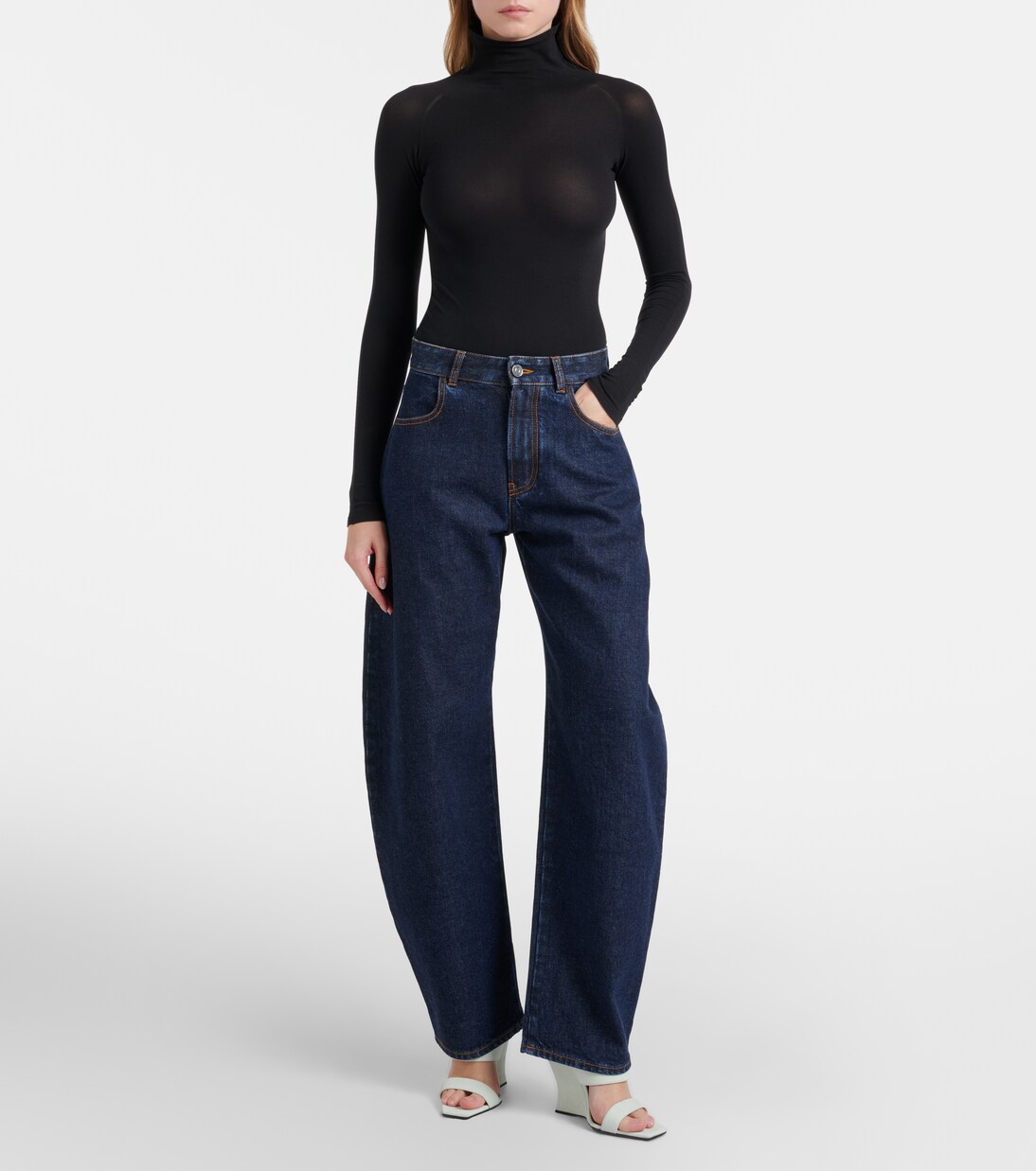 110 suede wedge mules | Alaïa