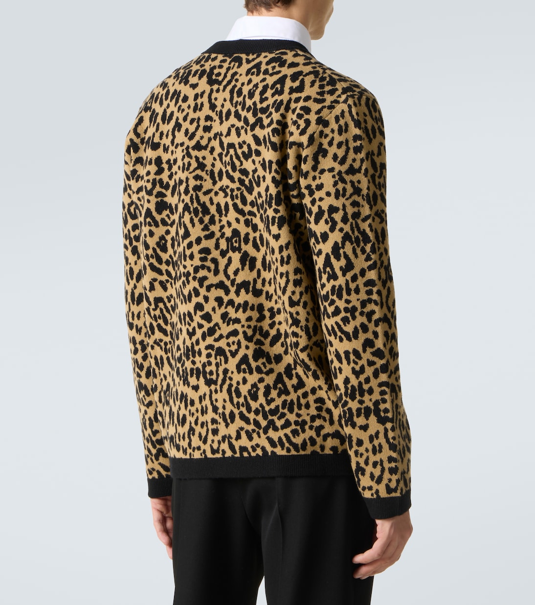 Cardigan aus Schurwoll-Jacquard | Valentino