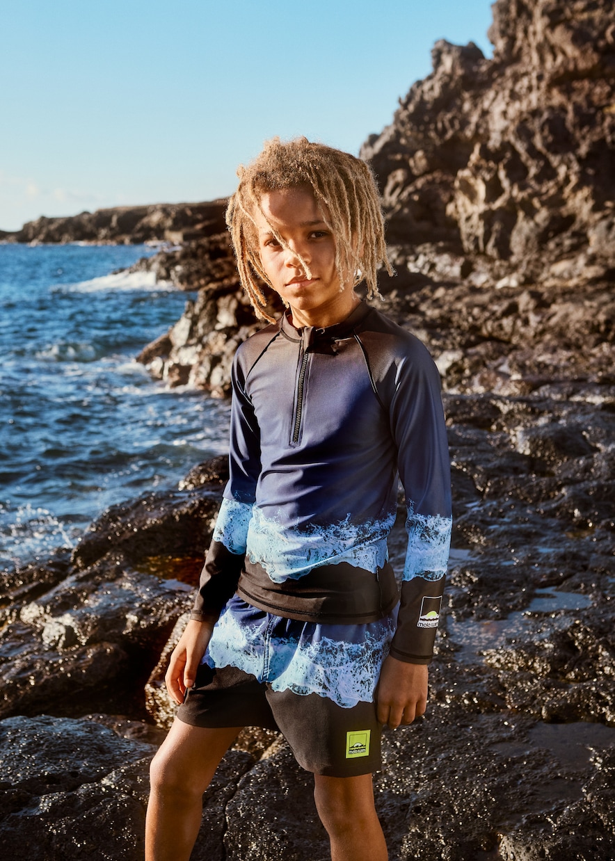 Niko printed swim trunks | Molo