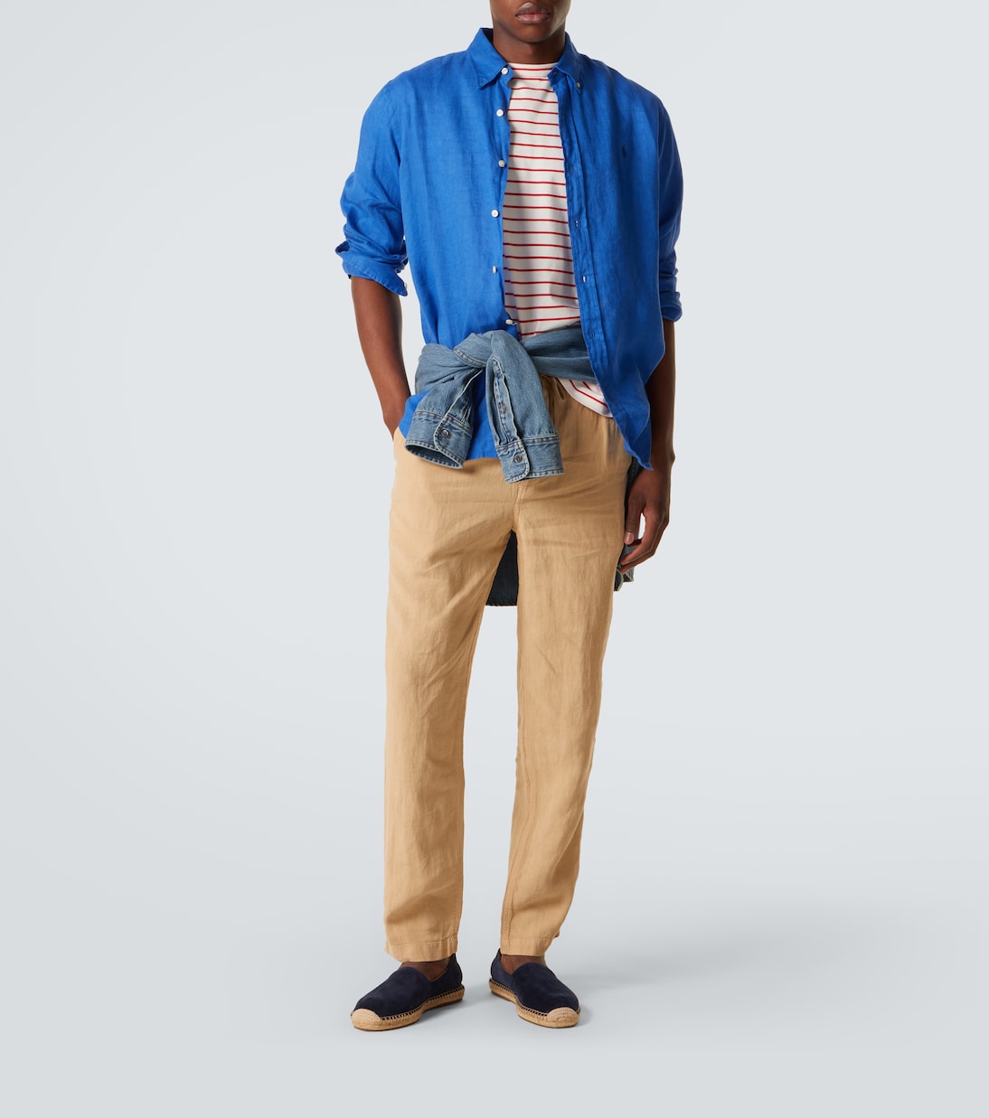 Linen straight pants | Polo Ralph Lauren