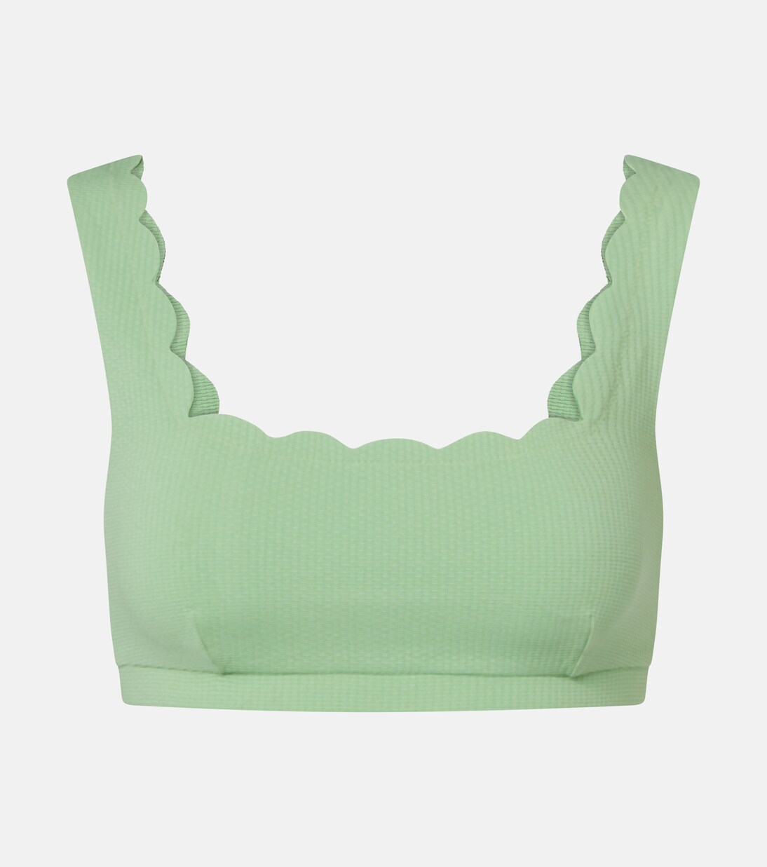 Palm Springs scalloped bikini top | Marysia