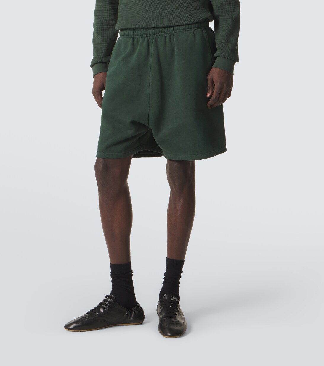 Standard cotton jersey shorts | Entire Studios