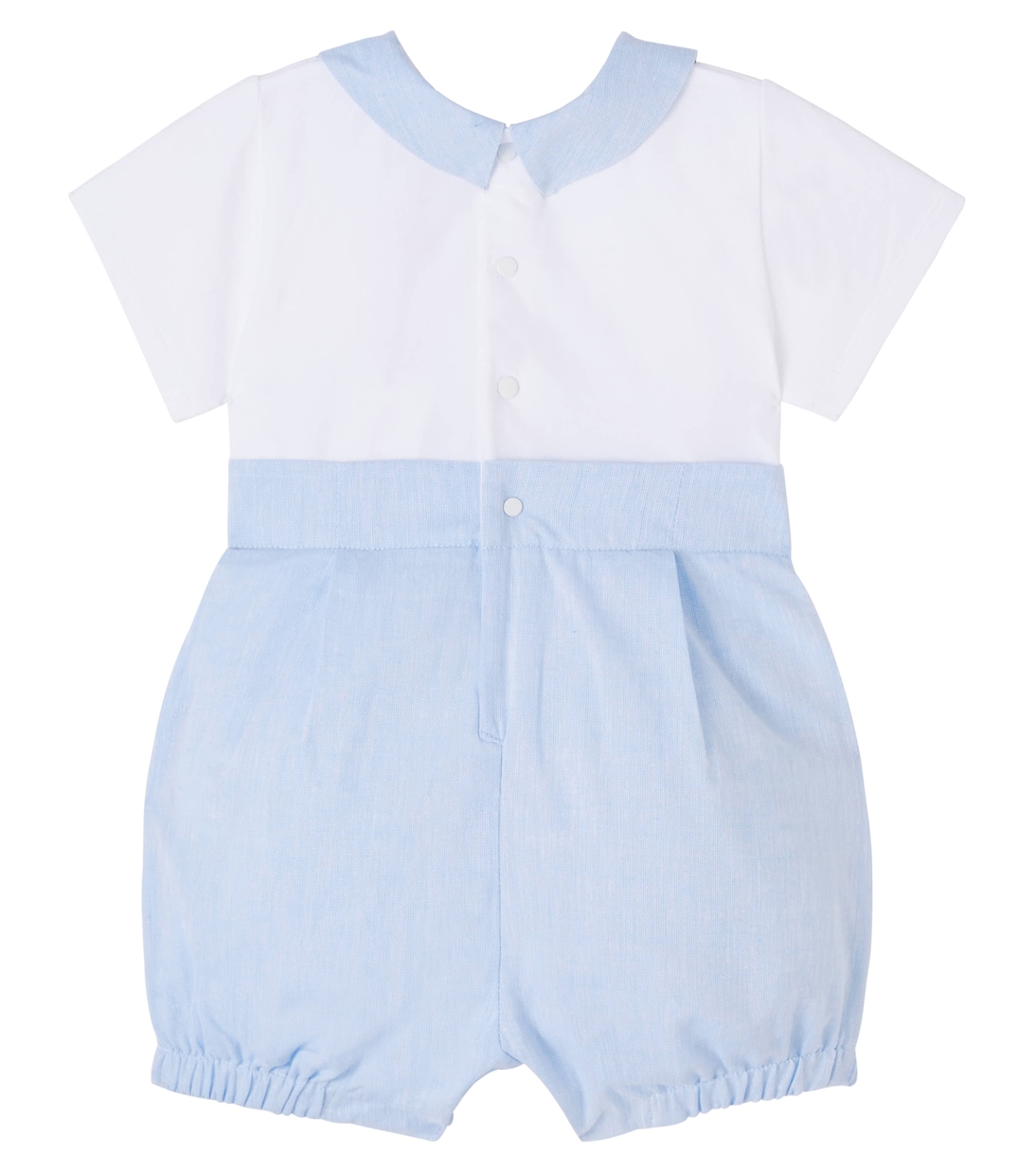 Baby cotton-blend playsuit | Patachou