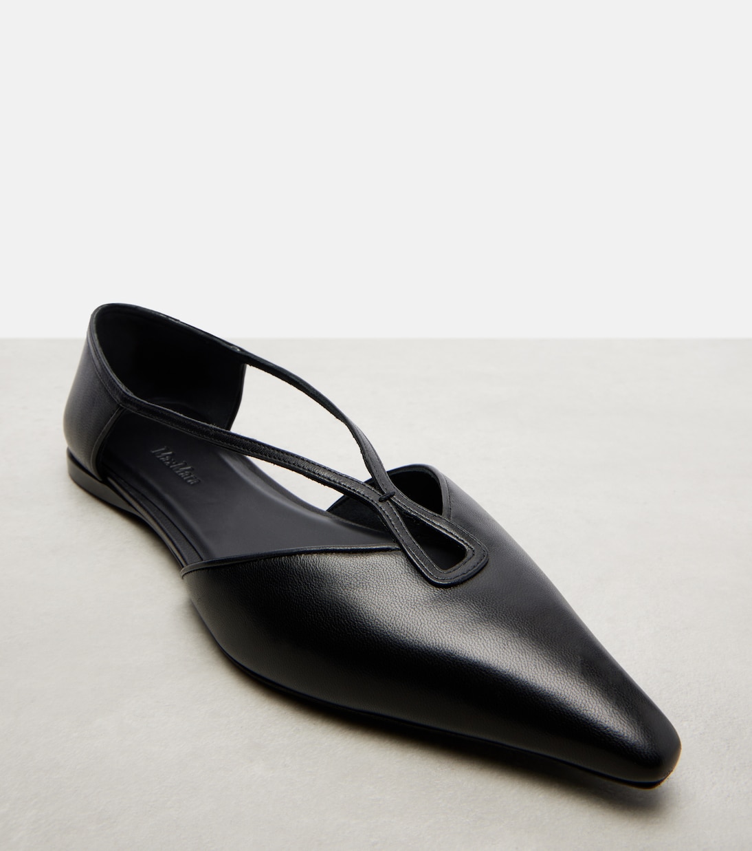 Amatassa leather ballet flats | Max Mara