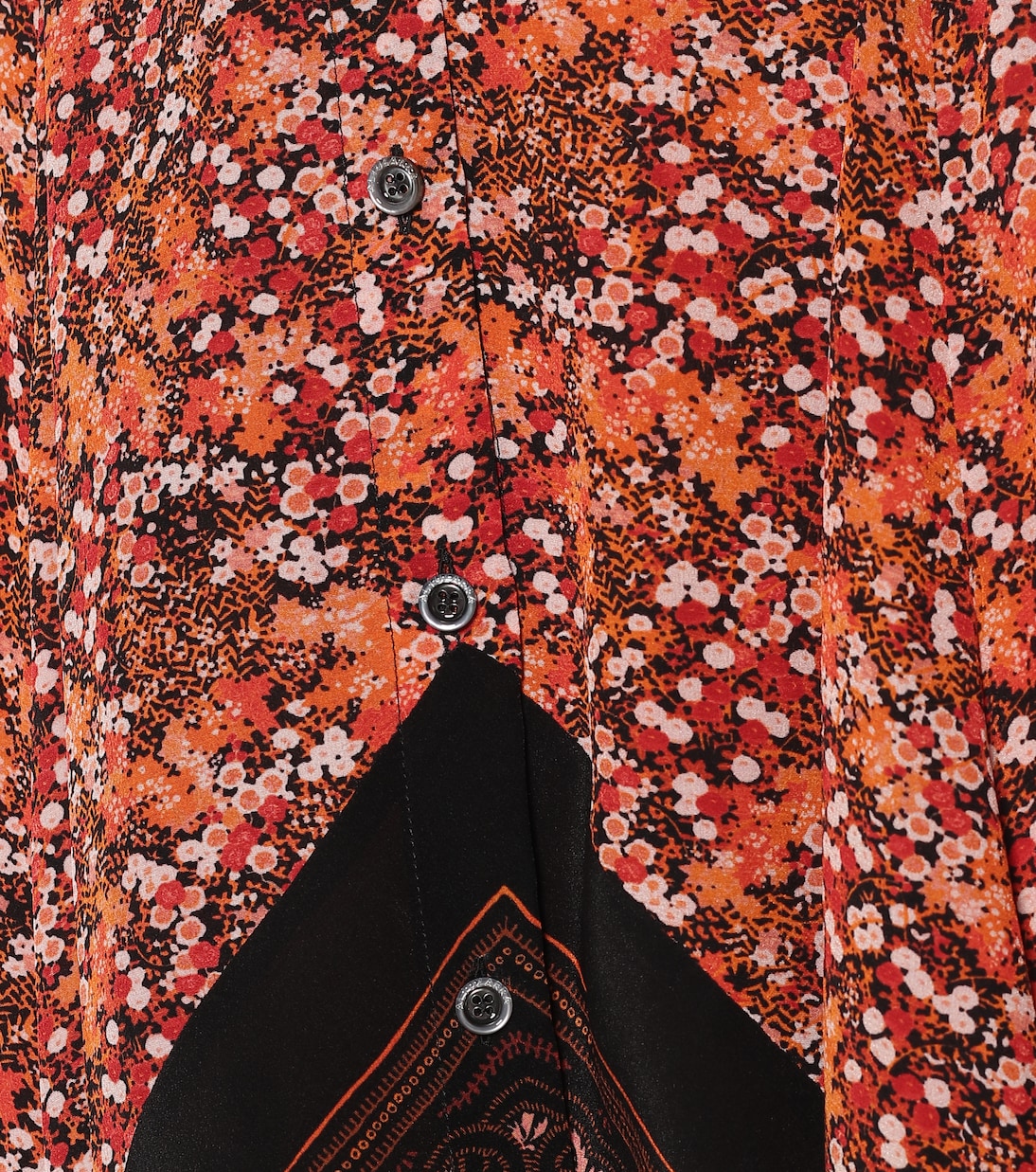 Gonna Hance a stampa in seta | Altuzarra