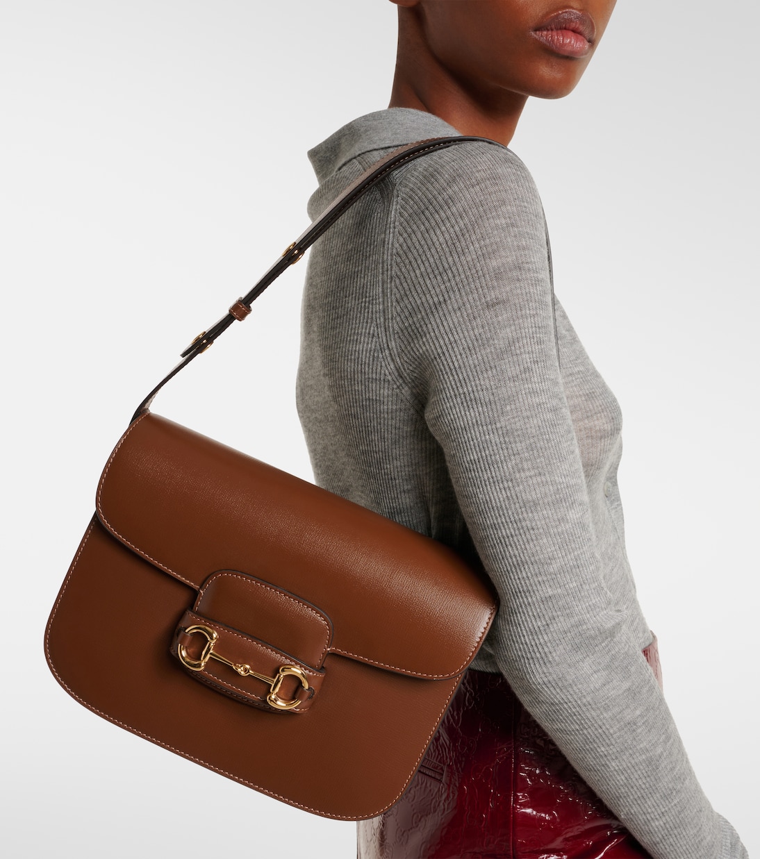 Borsa Gucci Horsebit 1955 in pelle | Gucci