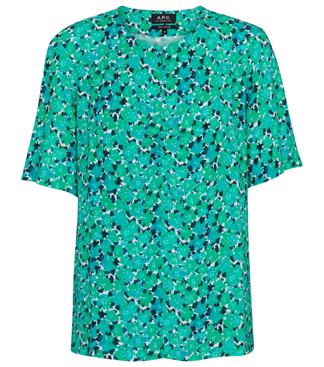 Isabel floral crêpe blouse | A.P.C.