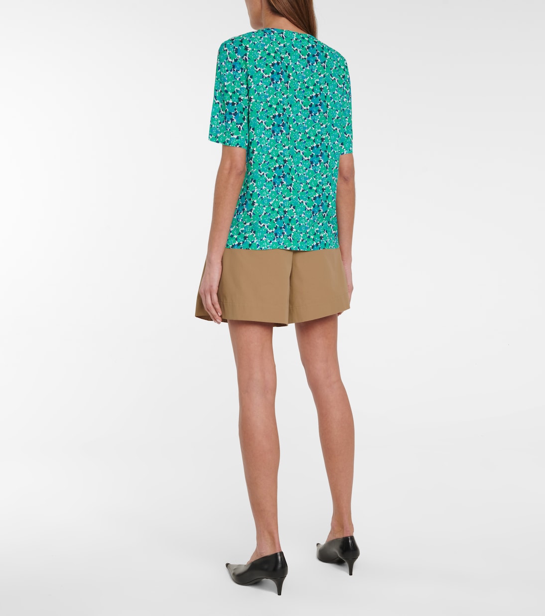 Isabel floral crêpe blouse | A.P.C.