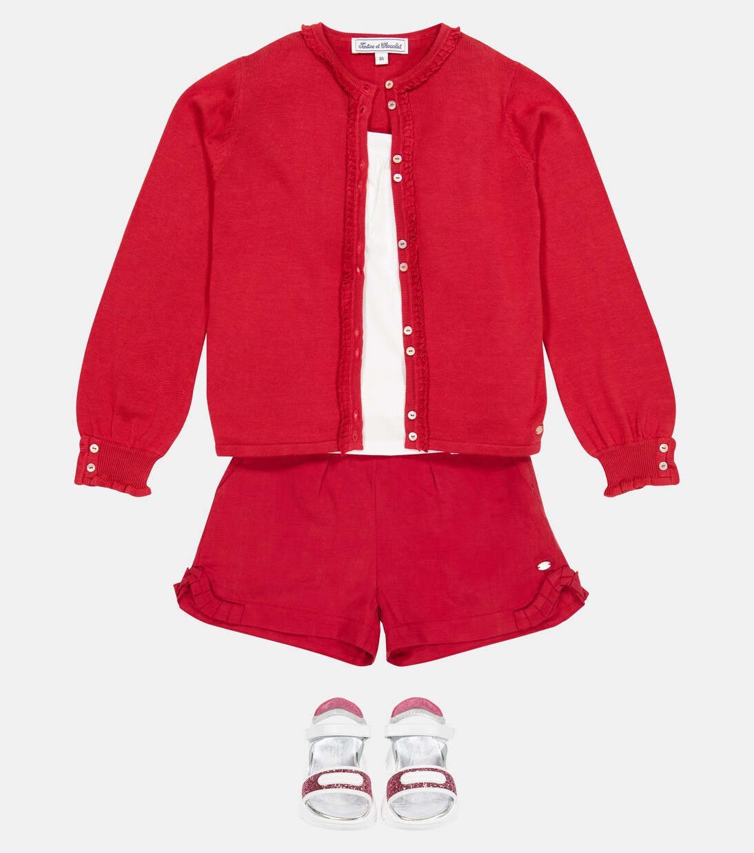 Shorts de lyocell y lino | Tartine et Chocolat